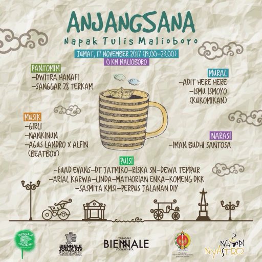 NGOPINYASTRO ANJANGSANA: NAPAK TULIS MALIOBORO biennale jogja 14