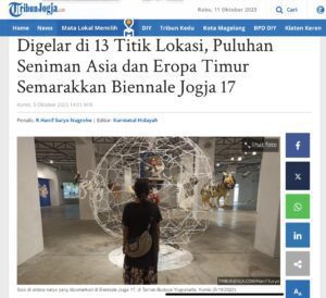 Biennale Jogja 17 dalam Tribun Jogja