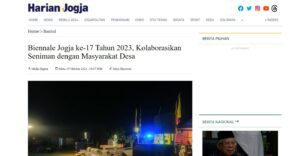 Biennale Jogja 17 dalam Harian Jogja
