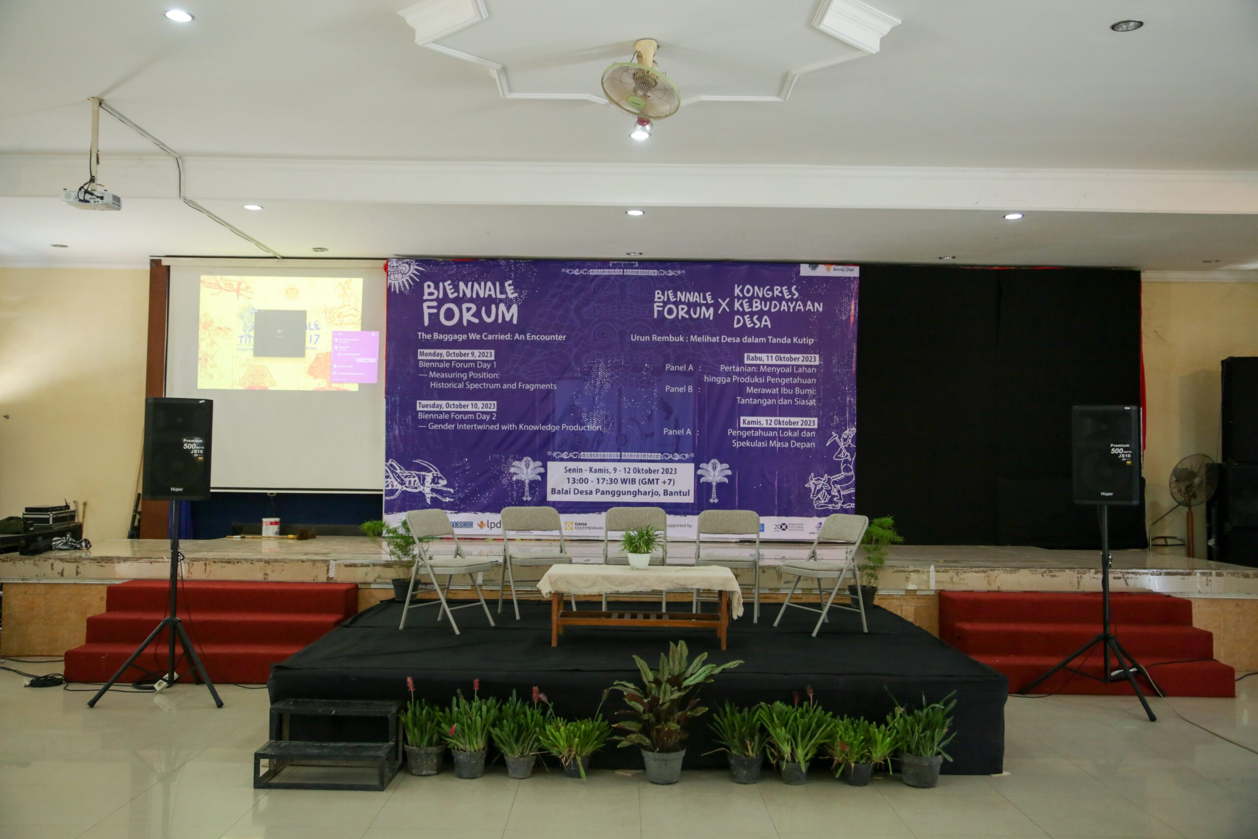 Biennale Forum Hari Pertama