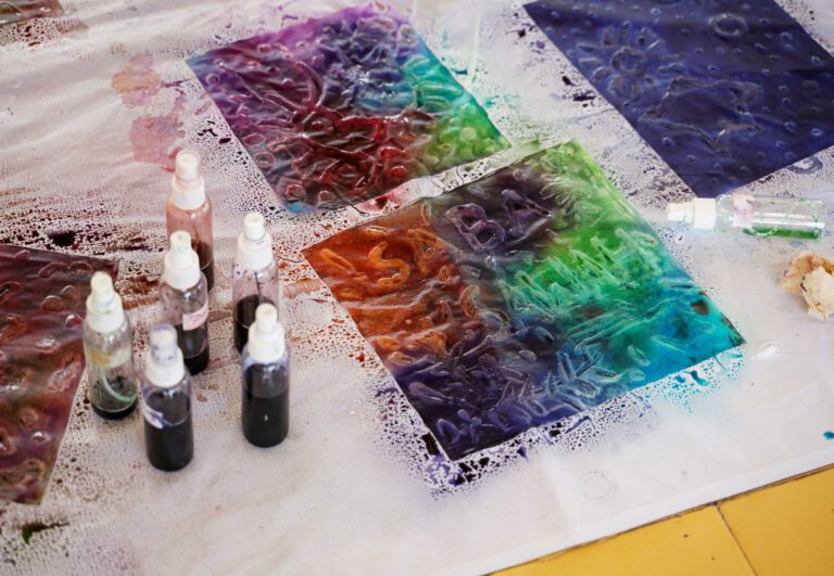 Workshop Batik Tepung di Balai Budaya Karang Kitri